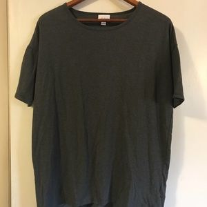 XS solid grey Irma LuLaRoe